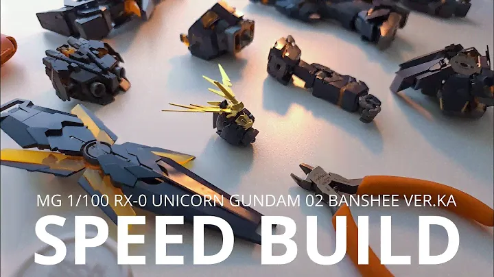 Unicorn Gundam Banshee 'Ver.ka' | ASMR Unbox & Build
