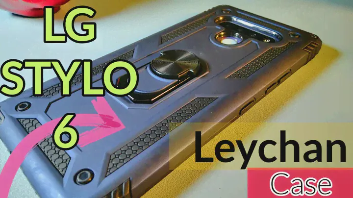 Leychan Case for LG Stylo 6 | Military Grade Rugged Ring Kickstand Case Cover