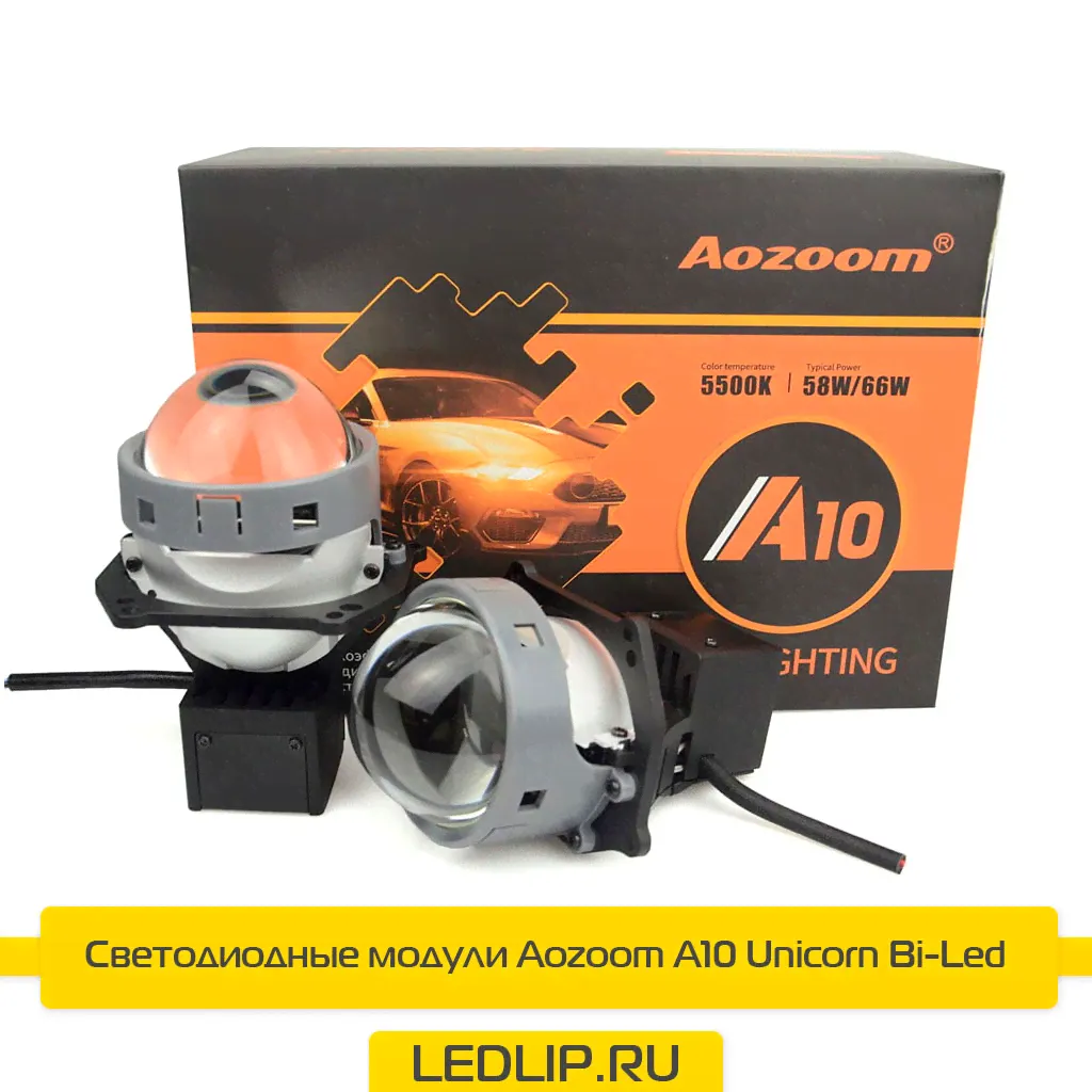 Светодиодные модули Aozoom A10 Unicorn Bi-Led-0