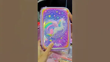 Stationery Unicorn ✏️🦄 💜 #schoolsupplies #stationery