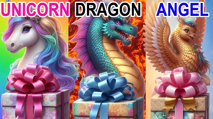 Choose your gift... 😂🤪😱Unicorn, Dragon, Angel 🦄🐉👼How lucky are you?