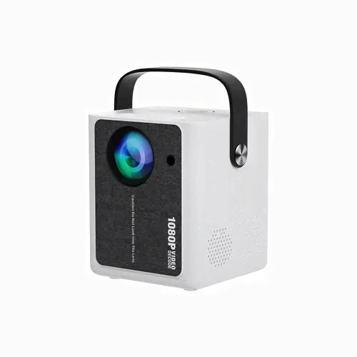 Мини проектор Light Unicorn X7 720P Full HD WiFi белый, размер 160x130x130 мм