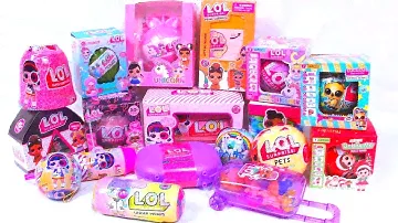 18 LOL UNDER WRAPS FASHION CRUSH UNICORN Чемодан Hairgoals  18 РАЗНЫХ ЛОЛ ШАРЫ Fake LOL Dolls LQL