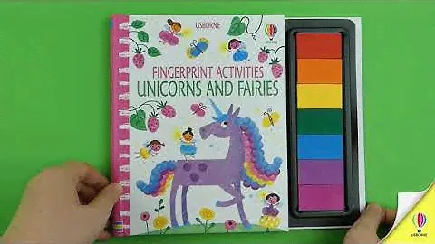 Fingerprint Activities Fairies and Unicorns