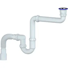 Unicorn Сифон 1 1/2*40 Y315 под СТИРАЛЬНУЮ машину прямоточ. с гофрой 40*40*50 539529