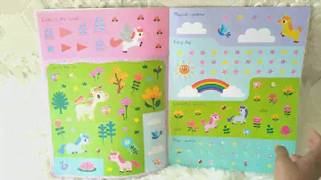 My Magical Unicorn Sparkly Sticker Activity Book With Over 400 Stickers
