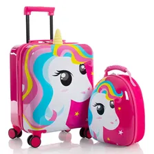 Детский чемодан и рюкзак в подарочной коробке Heys 13149-3187-00 Super Tots Unicorn