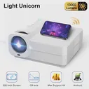 Light Unicorn T28 1080P full HD13000 люмен домашний 4K Android 5G WiFi 300Inch домашний кинотеатр для телевизор Smart tv (art.: 3920c296f878c)