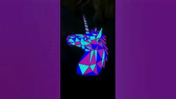 Light up Unicorn Patch Demo