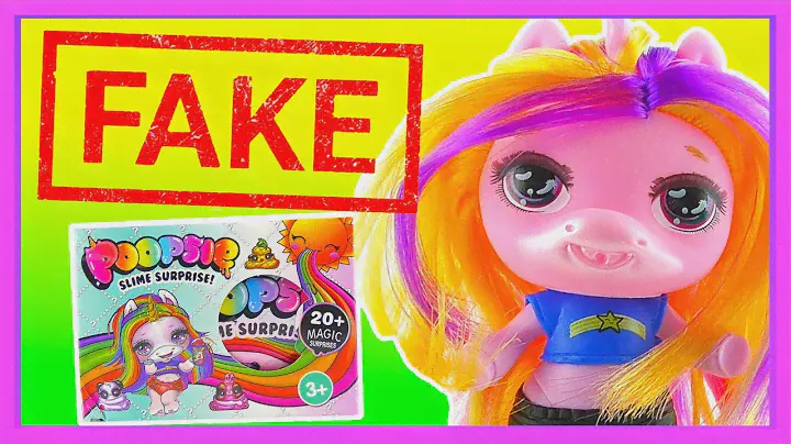 FAKE Poopsie Slime Surprise Unboxing | Unicorn Doll Review