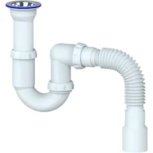 Сифон для раковины прямоточный Unicorn Y120 1.1/2