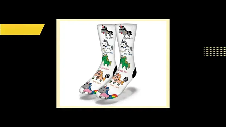Savvy Sox - Funny Unicorns Socks