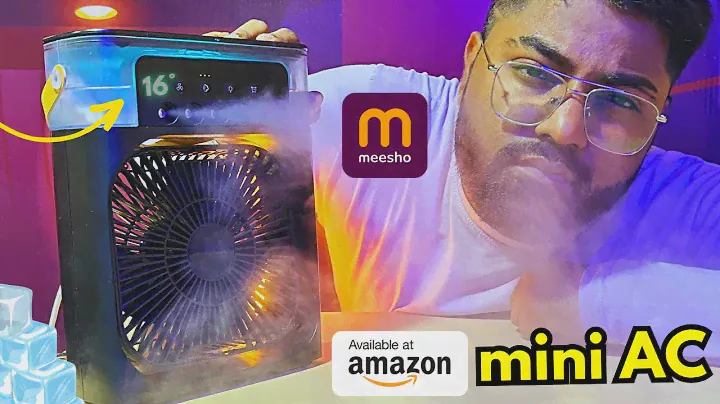 [Review] Portable mini Ac for Home| Humidifier Air Cooler Fan Mini Cooler on Amazon, Meesho