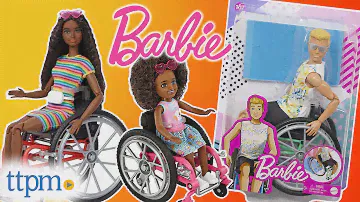 Barbie and Ken Fashionistas & Barbie Chelsea Wheelchair Dolls from Mattel Review!