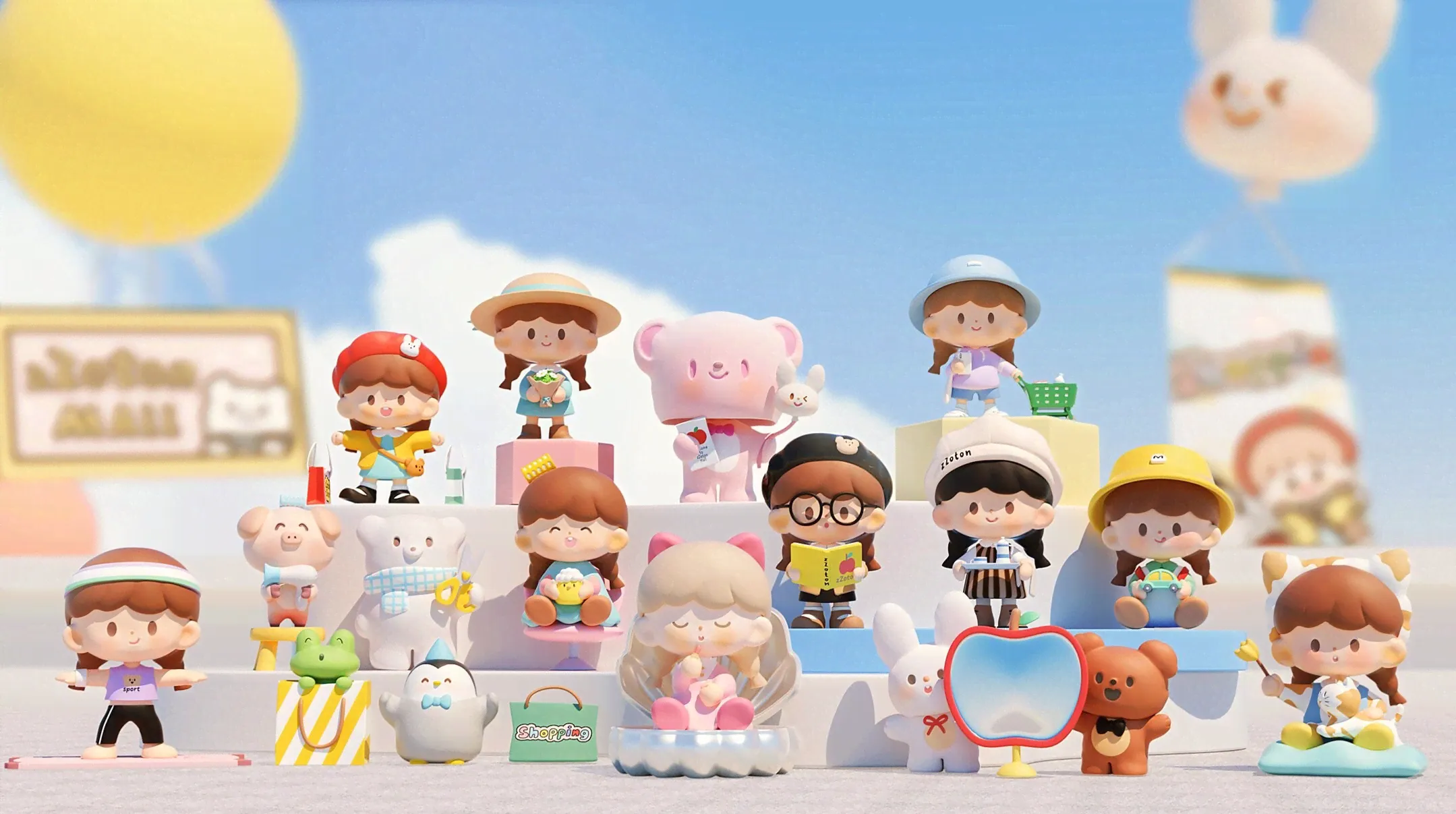 FINDING UNICORN molinta zhuodawang Department Store Blind box Series-0