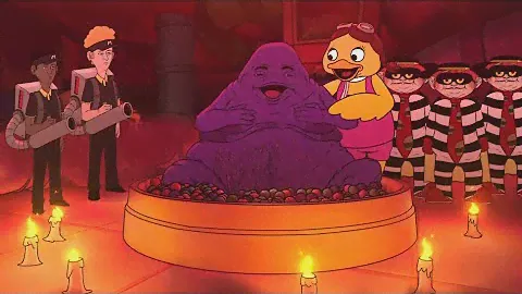 Grimace Gives Birth