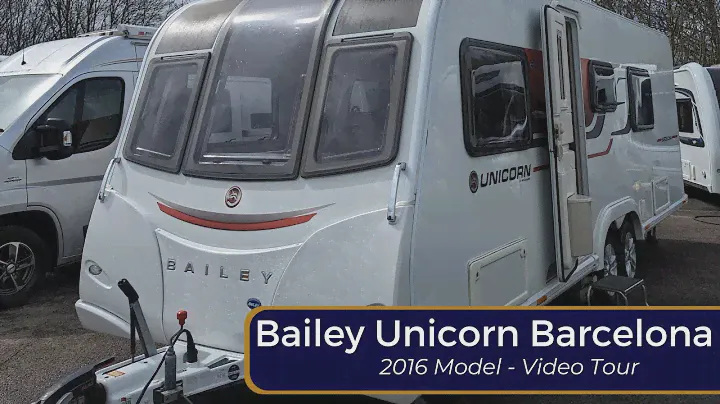 Bailey Unicorn Barcelona • 2016 Caravan 4 Berth • Video Tour 4K