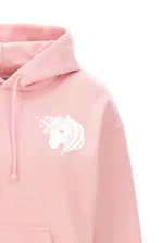 'Unicorn' cropped hoodie