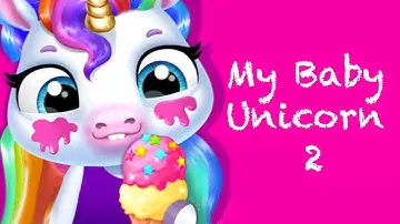Ухаживаю за малышкой ПОНИ. Игра для девочек My Baby Unicorn 2