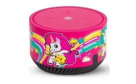 Умная колонка RAINBO Яндекс Станция Лайт Global для РФ (без часов), pink unicorn
